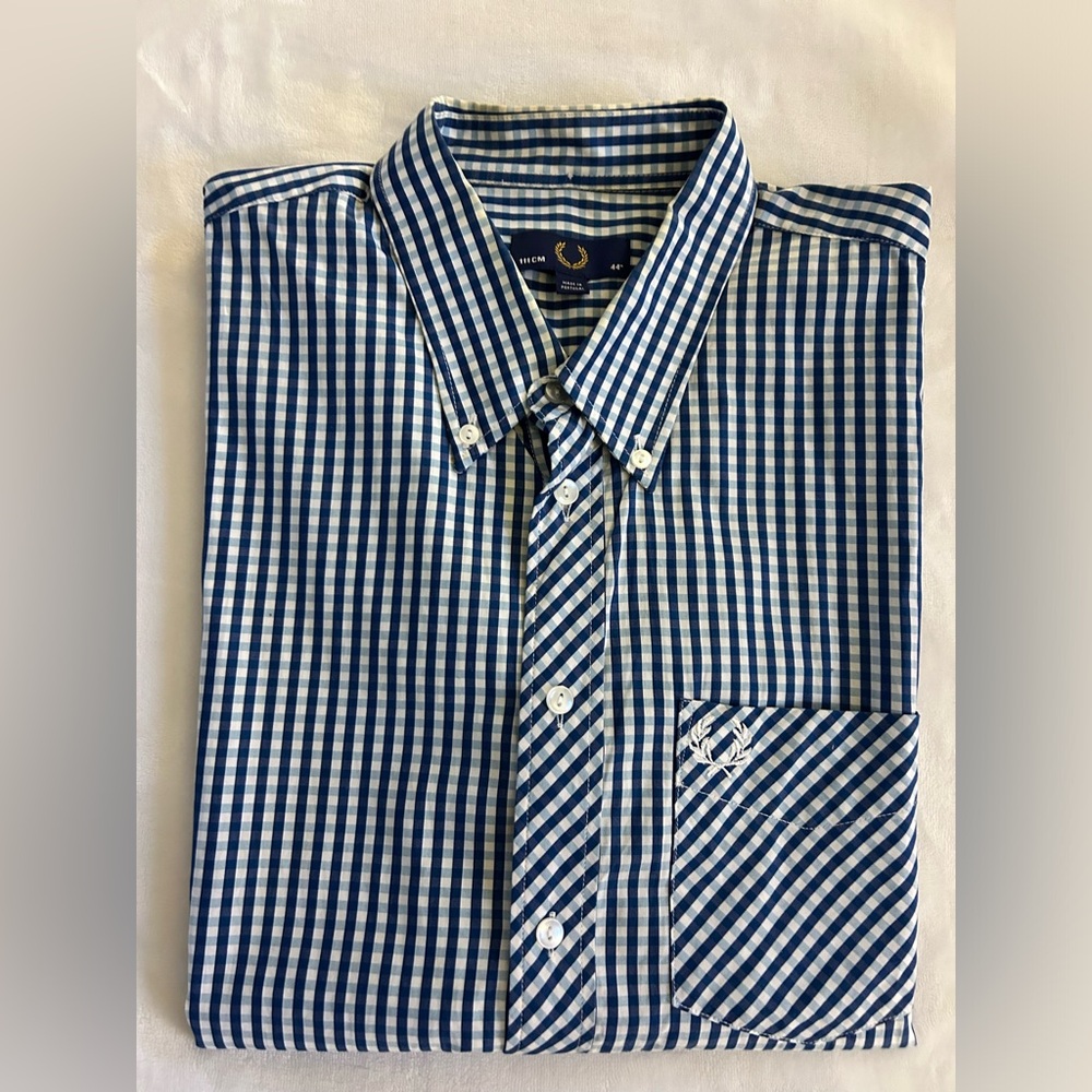 Fred Perry Short Sleeve Button Down